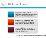 Syro Malabar Church Stats