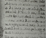 Jacobite text in East Syriac